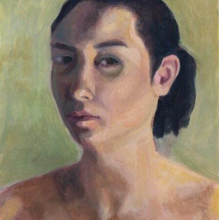 Self-portrait – 40x60cm – Oil on Canvas