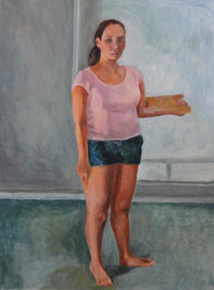 Self-portrait – 50x70cm – Oil on Canvas